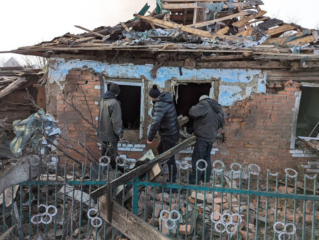 Наслідки обстрілу Харківської області 21 лютого