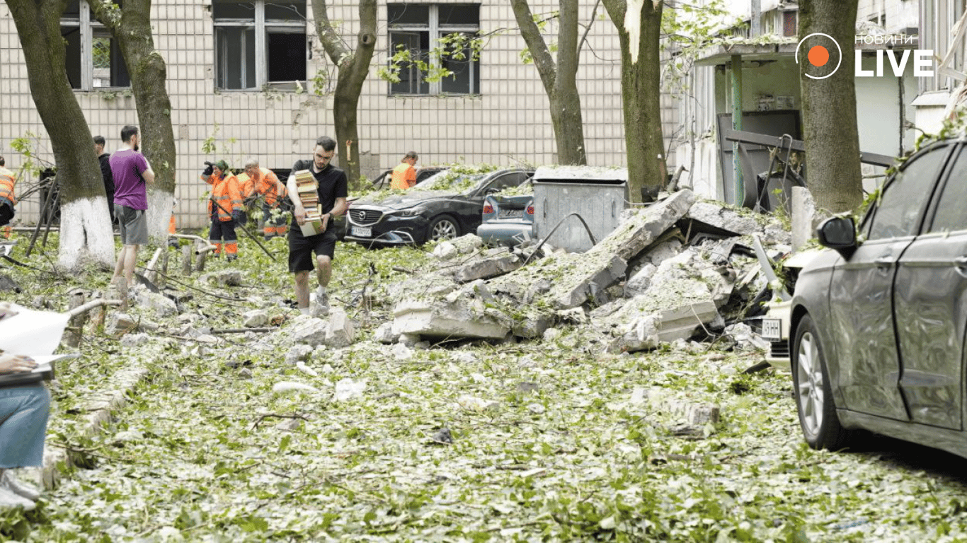 Нивки Київ обстріл