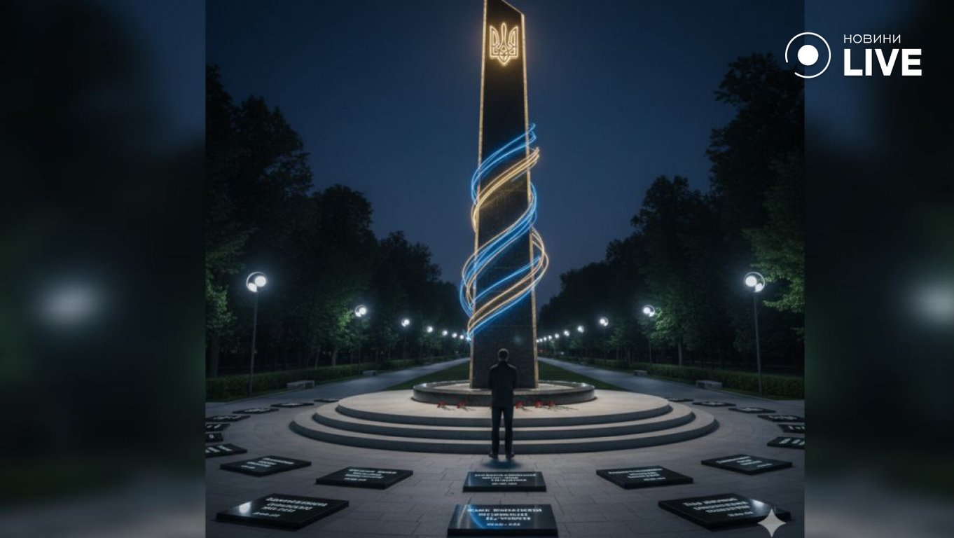 Алея Героїв за версією ШІ