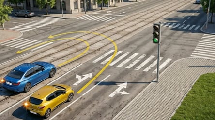 Заплутаний тест ПДР: хто порушує правила на розвороті - 285x160