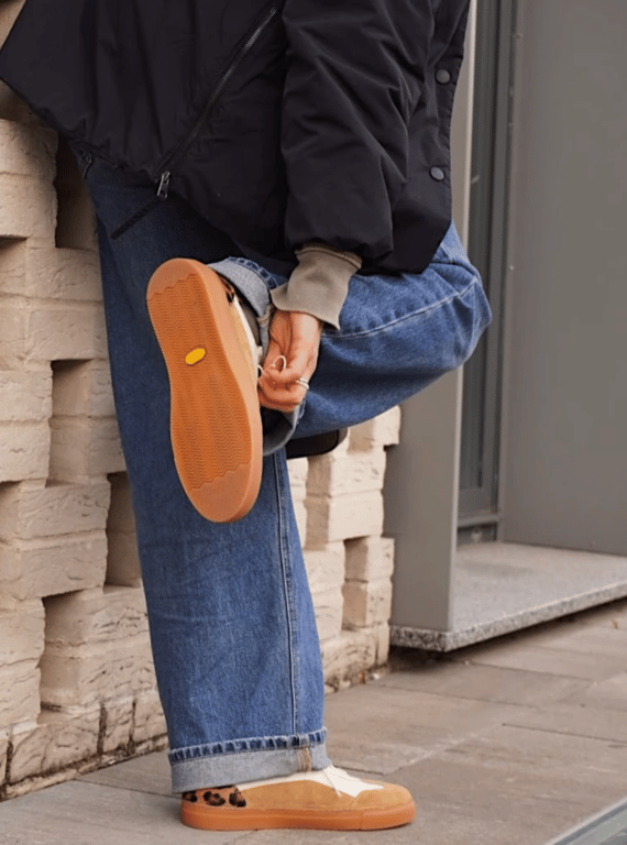 Unusual models of sneakers have an original look