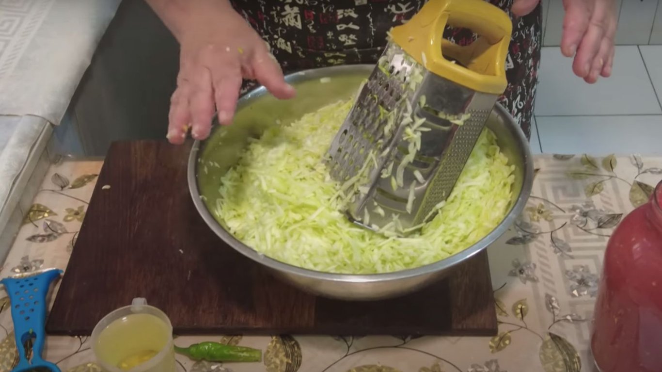 овощной салат на зиму