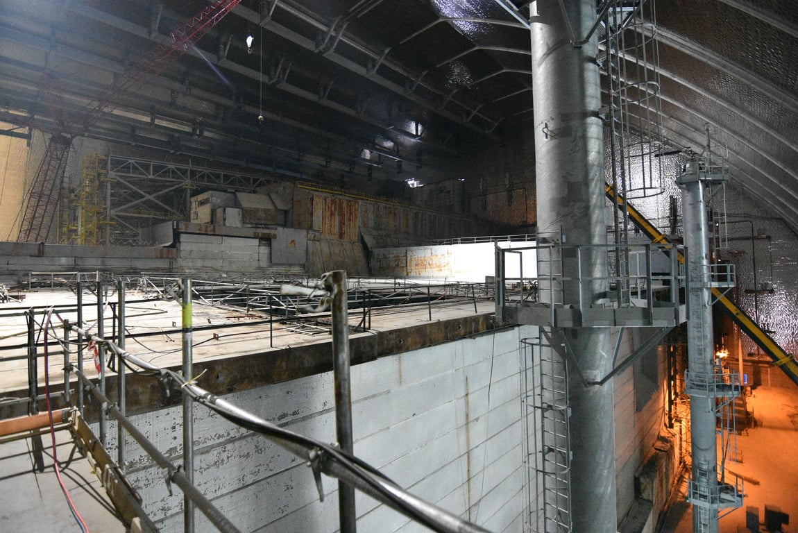 ЧАЕС всередині укриття