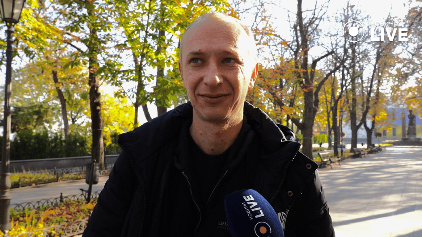 Харьковчанин Сергей. Фото: Новости.LIVE/ Юлия Браславская