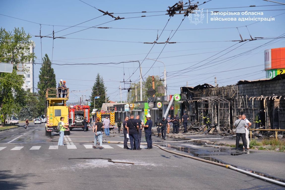 Росіяни атакували Запоріжжя 18 серпня