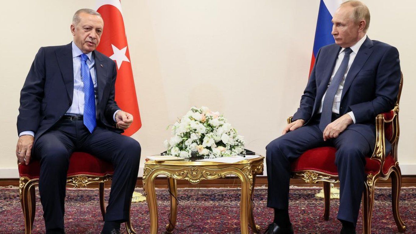 Ердоган закликав путіна до припинення вогню в Україні