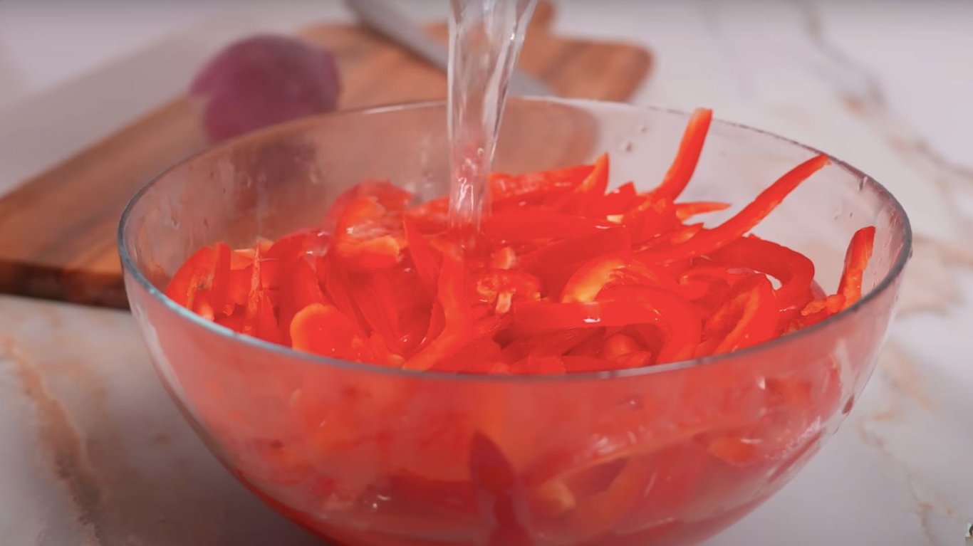 болгарський перець по-корейськи