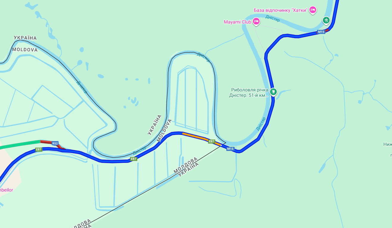 Перетин кордону ускладнений — ситуація на трасі Одеса-Рені - фото 1