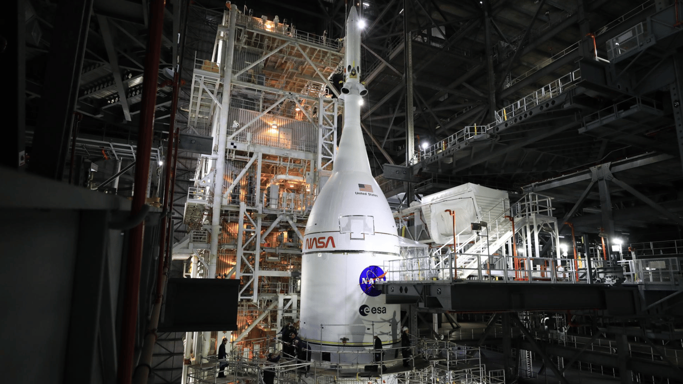 "Оріон" космічний корабель, який здійнить Артеміду 2