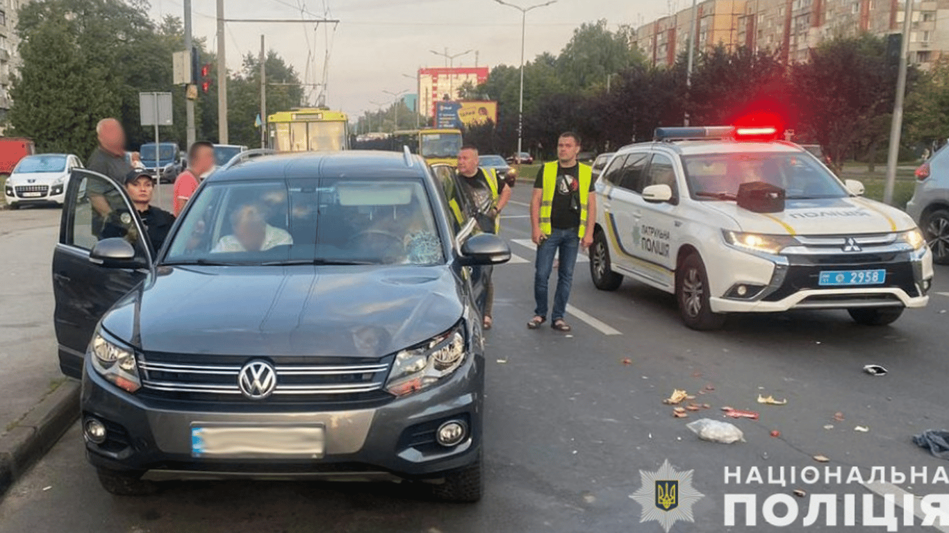 Во Львове мужчина погиб в результате ДТП