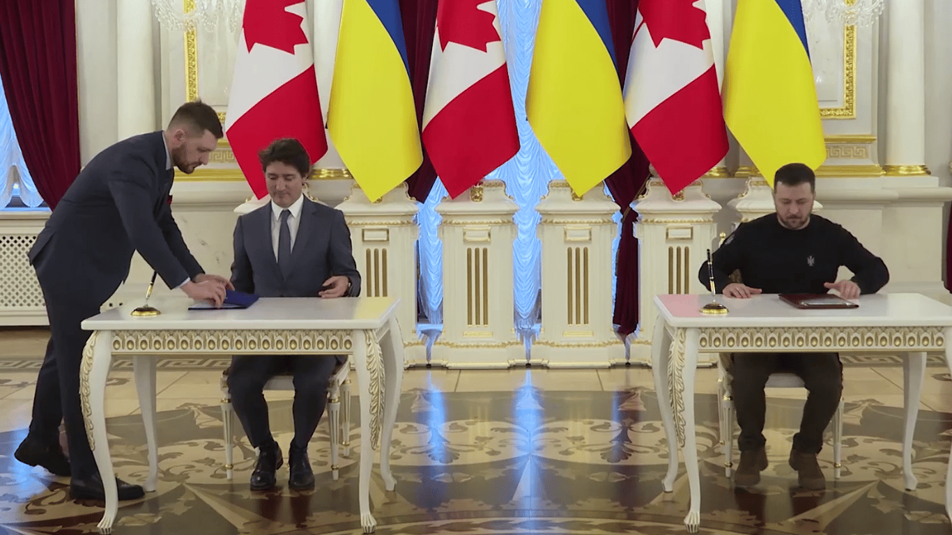 Украина подписала договор с безопасностью с Канадой — детали