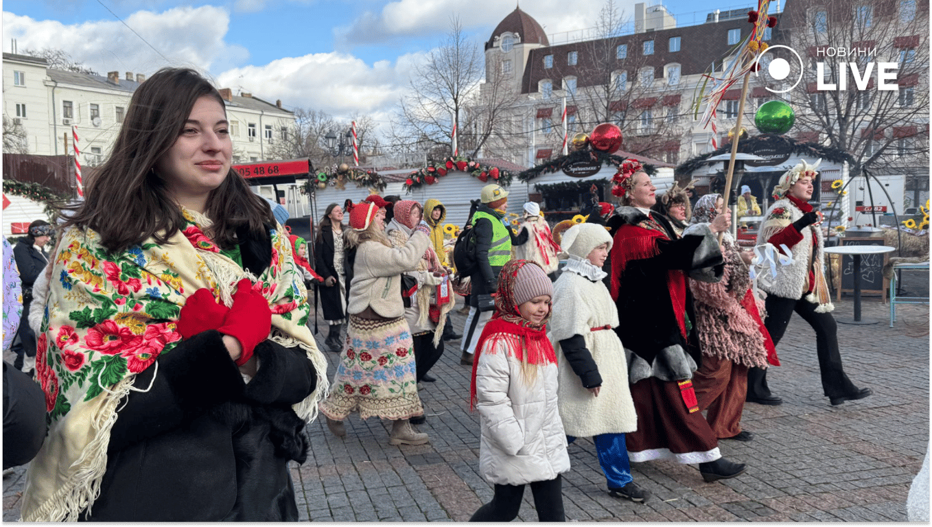 Маланкування в Одесі: свято у центрі міста
