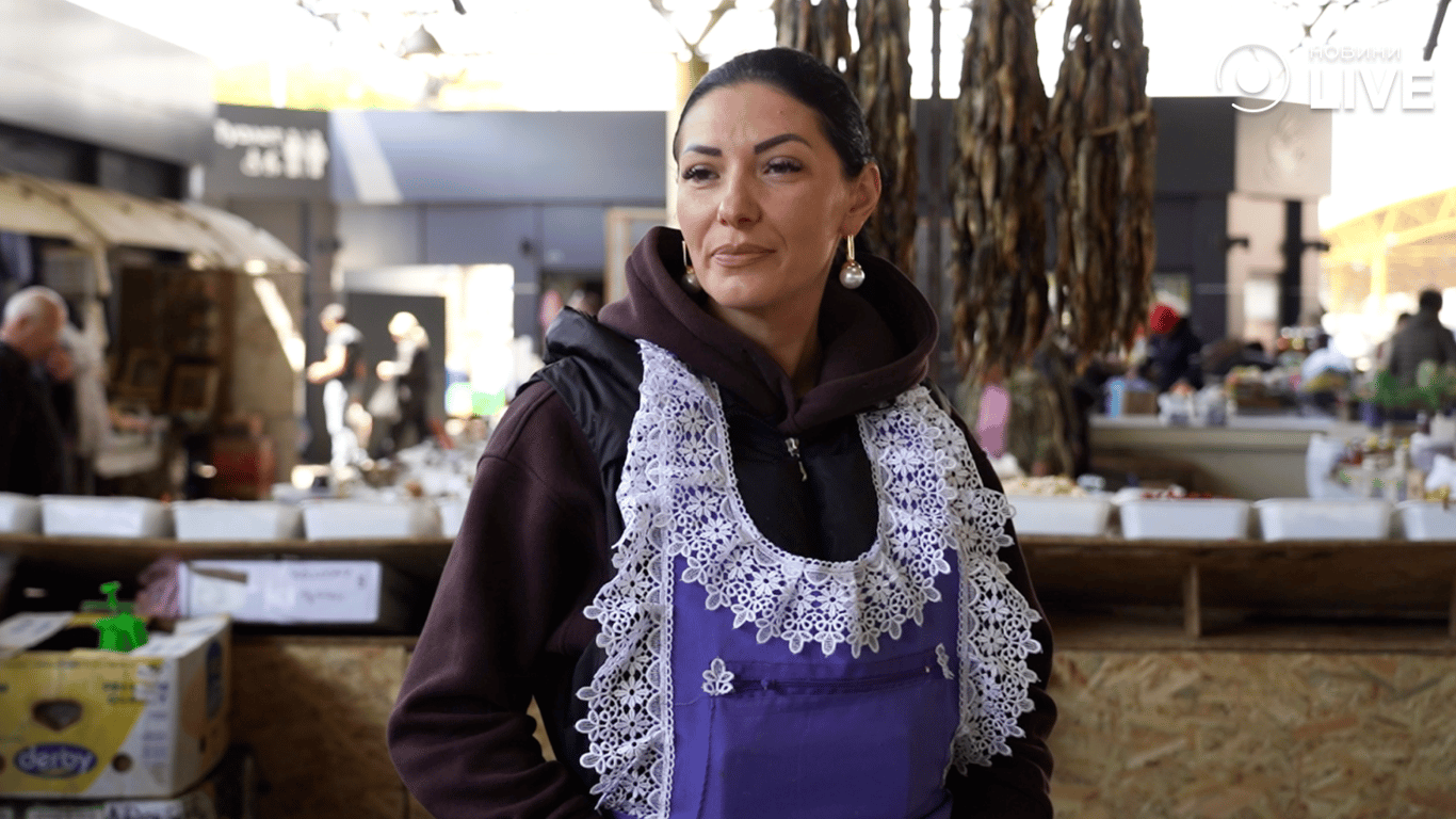 Продавчиня Валентина про ціни на рибу