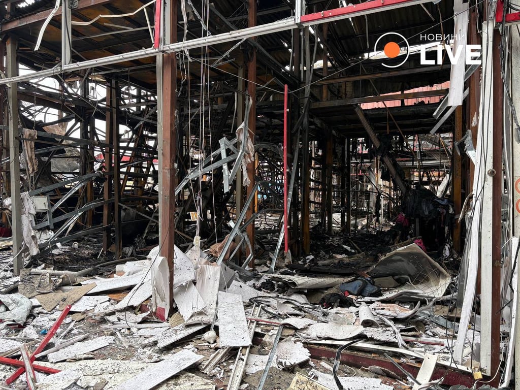 Удар окупантів по Харкову 6 травня