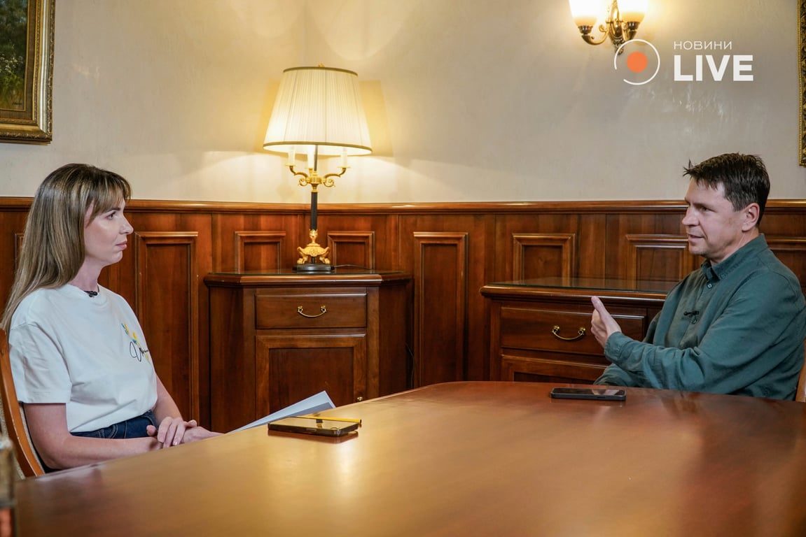 Михаил Подоляк и Галина Остаповец