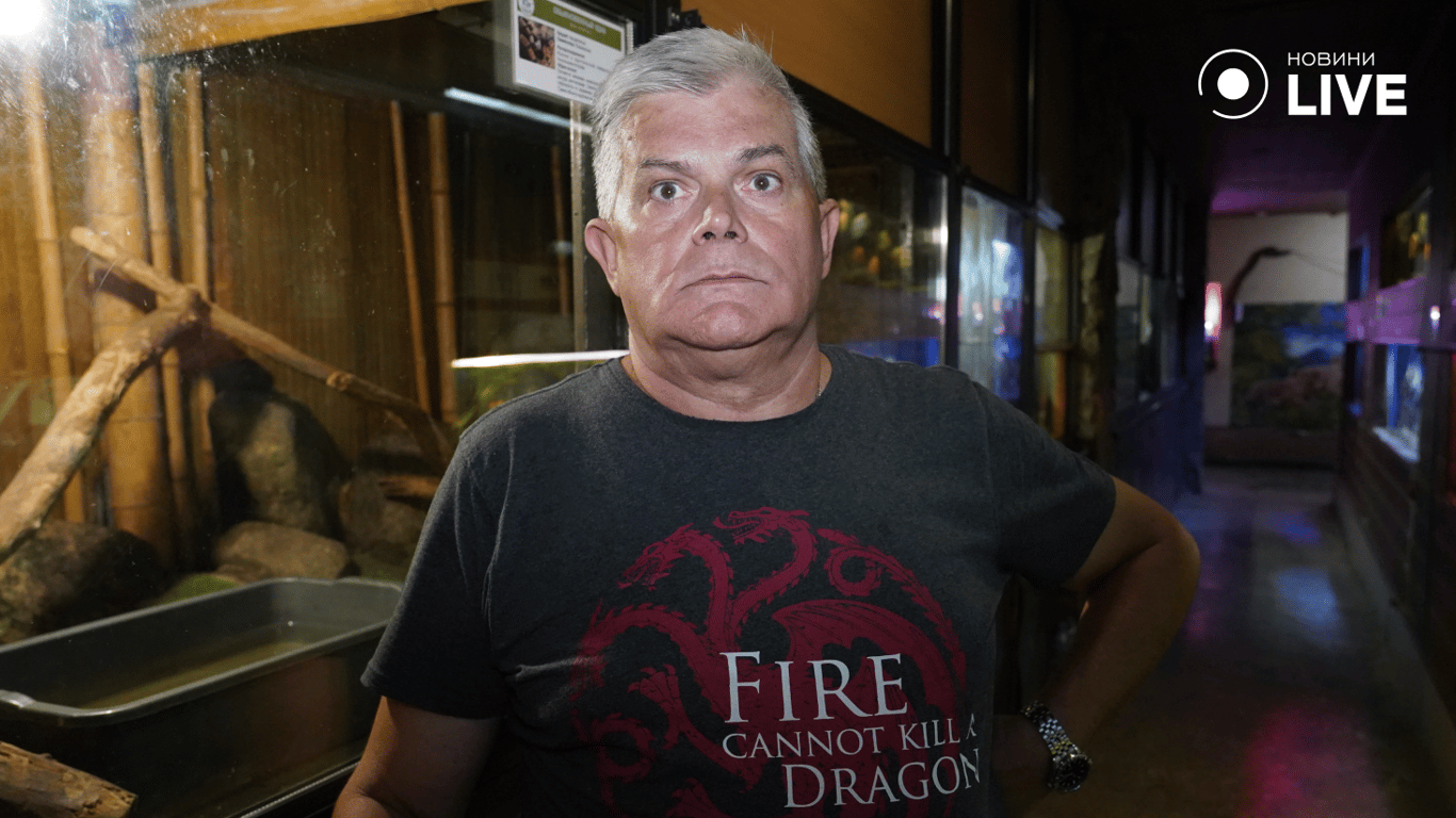 Директор одесского зоопарка Игорь Биляков. Фото: Новини.LIVE