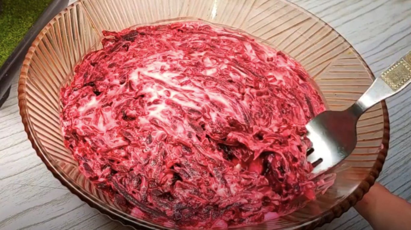 корисний рецепт салату з буряків 