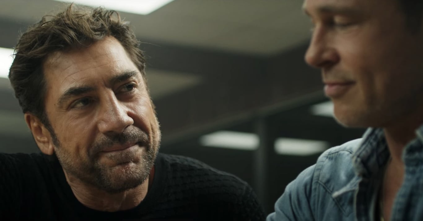 Хавьер Бардем и Брэд Питт