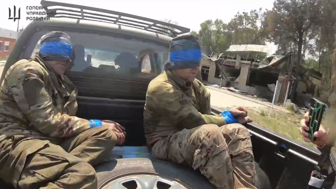 Пленные в Харьковской области