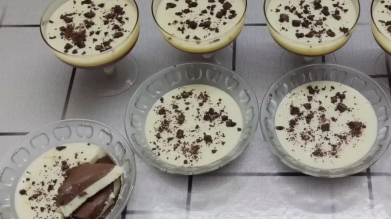 простий рецепт десерту пташине молоко