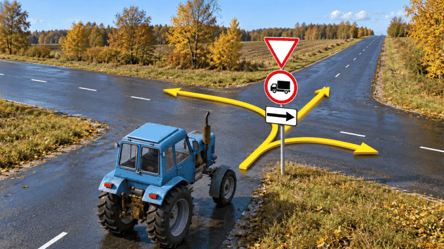 Тест ПДР для розумних водіїв: куди може їхати трактор - 290x166
