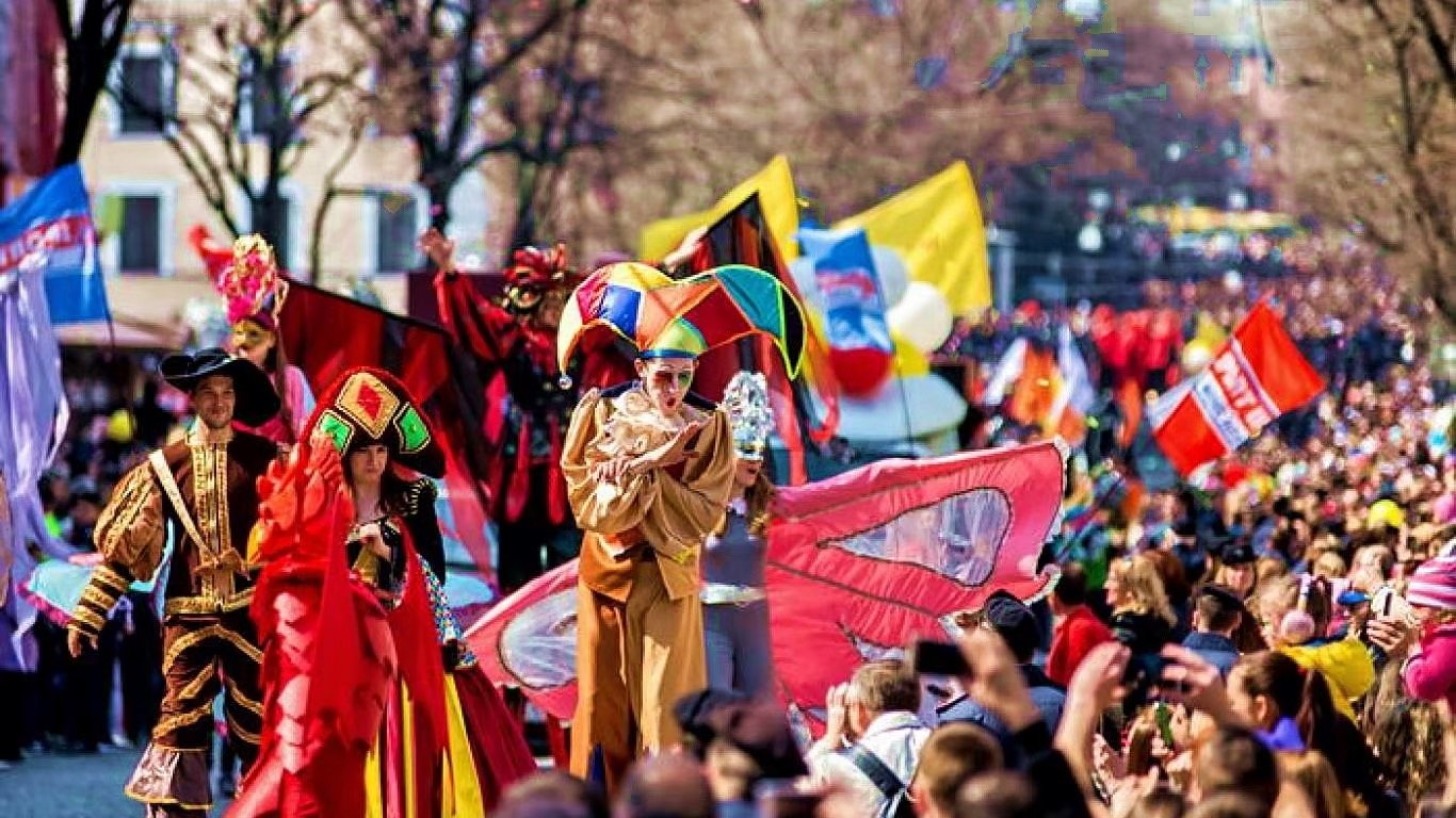 Парад на юморине на Дерибасовской. Фото: Александр Гиманов