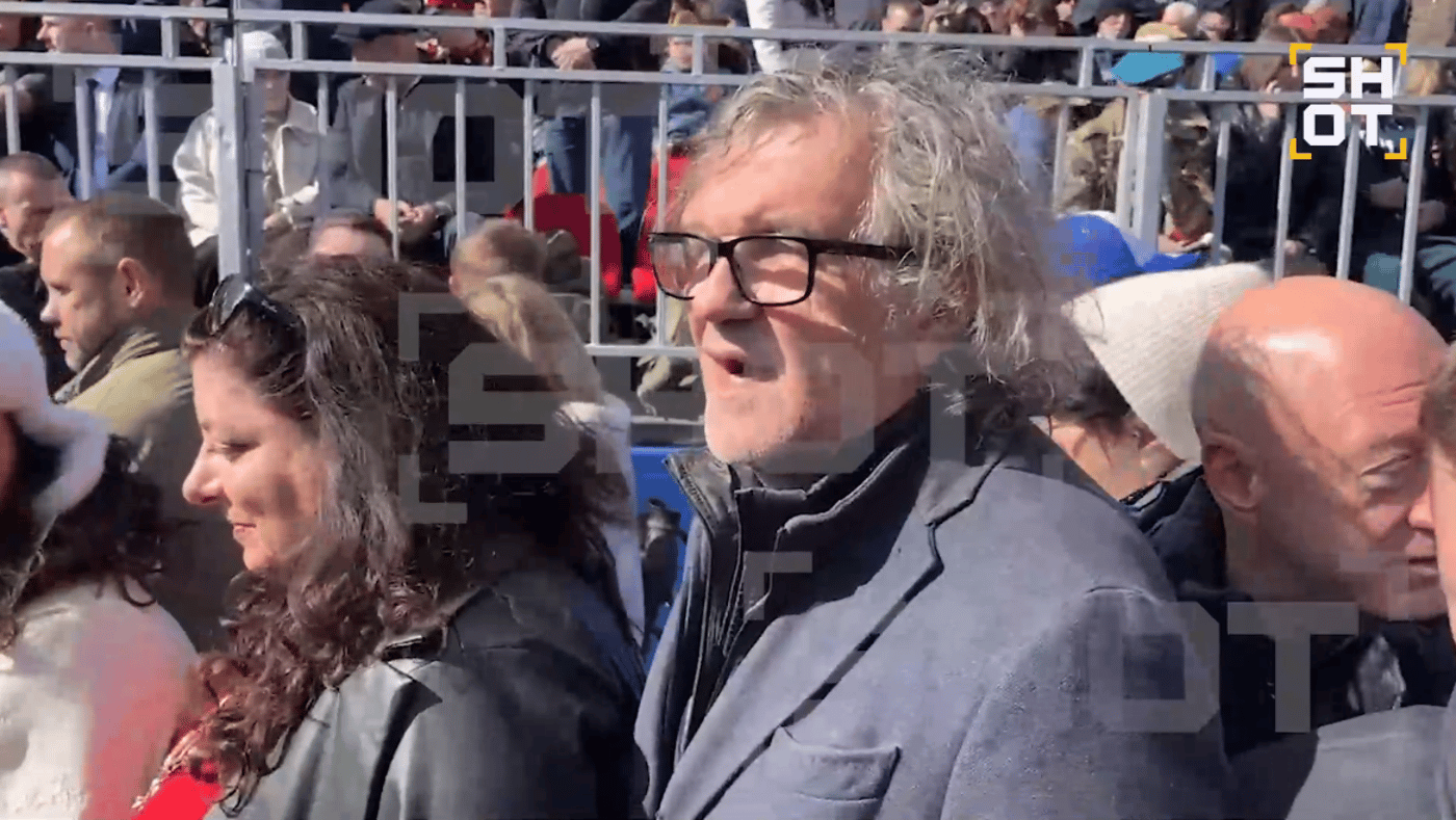 Емір Кустуриця приїхав на парад до Москви - фото