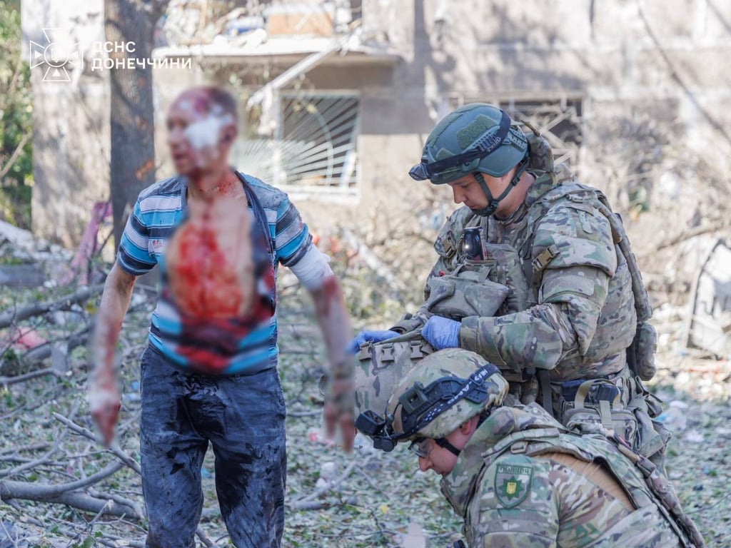 Російський обстріл Краматорська 10 вересня