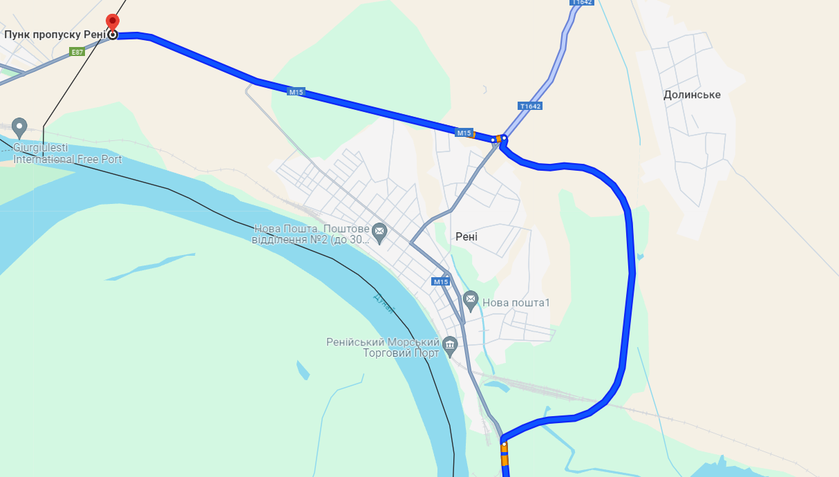 Пробки на Рене 8 июня