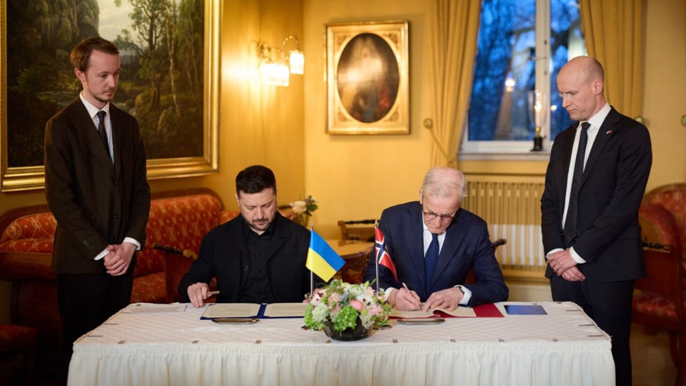Україна та Норвегія підписали декларацію про оборонну співпрацю