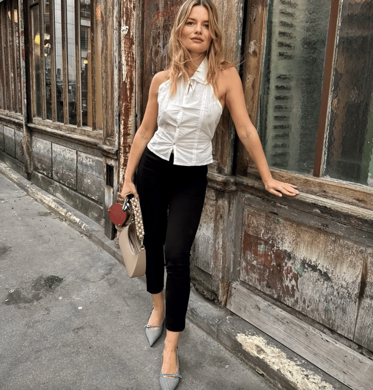 The perfect look for summer with capris