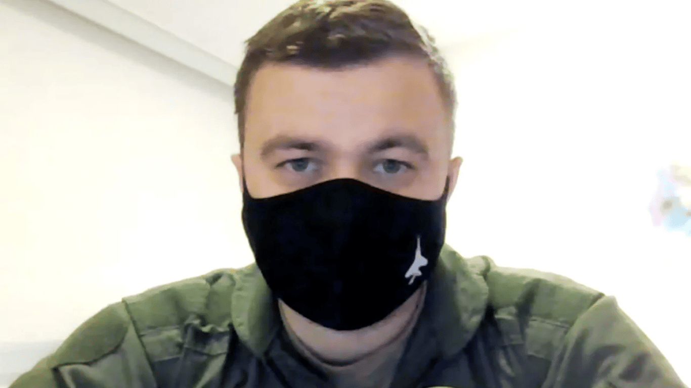 Український пілот, який навчається на F-16, поділився враженнями від винищувача