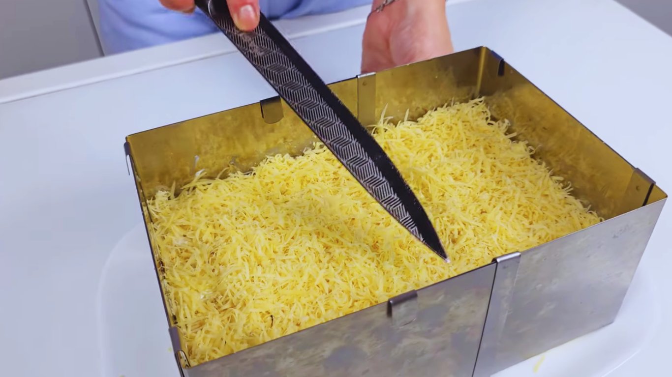 простий рецепт закусочного торта