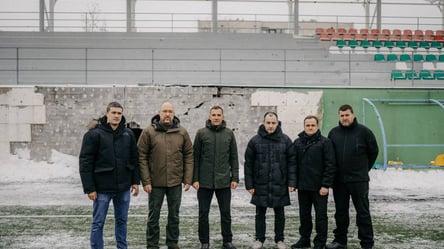 В Ирпене отстроят разрушенный россиянами стадион "Чемпион" - 285x160