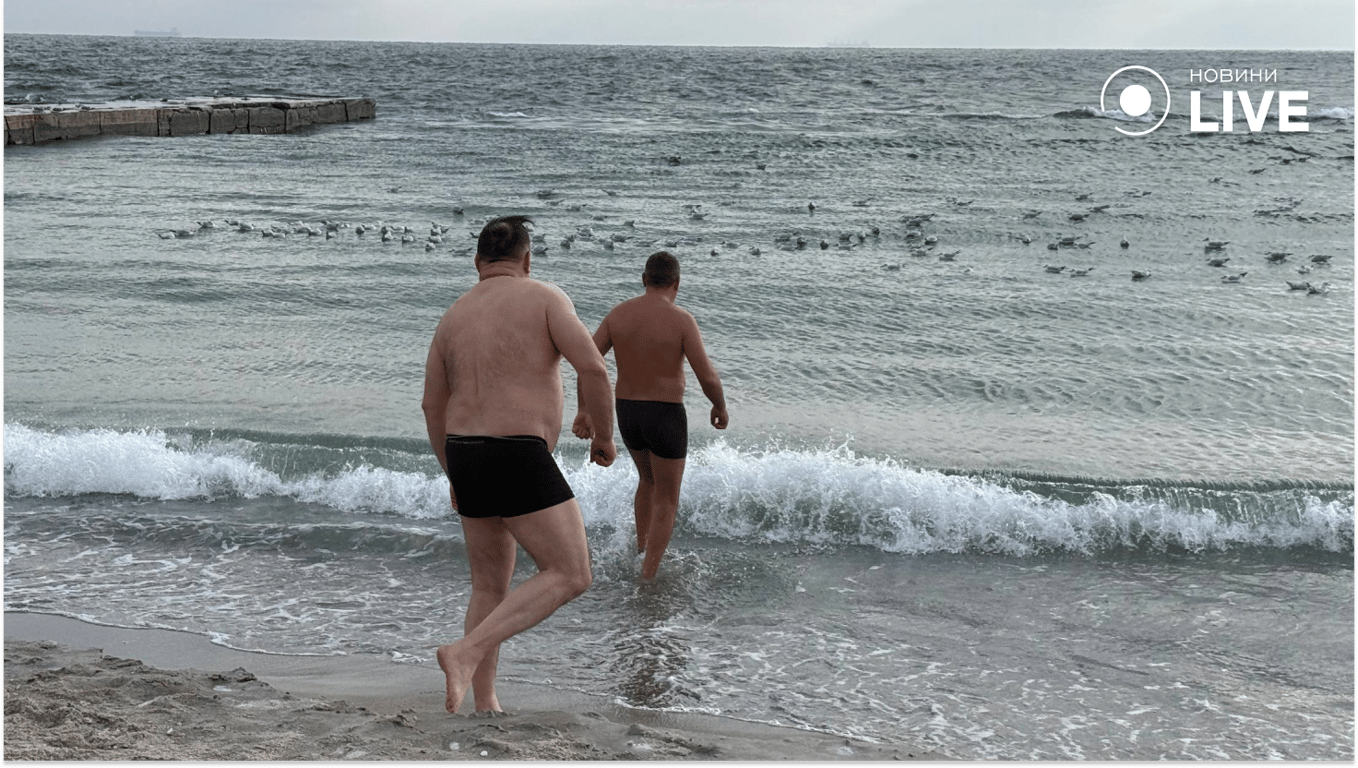 Водохреща за старим календарем в Одесі