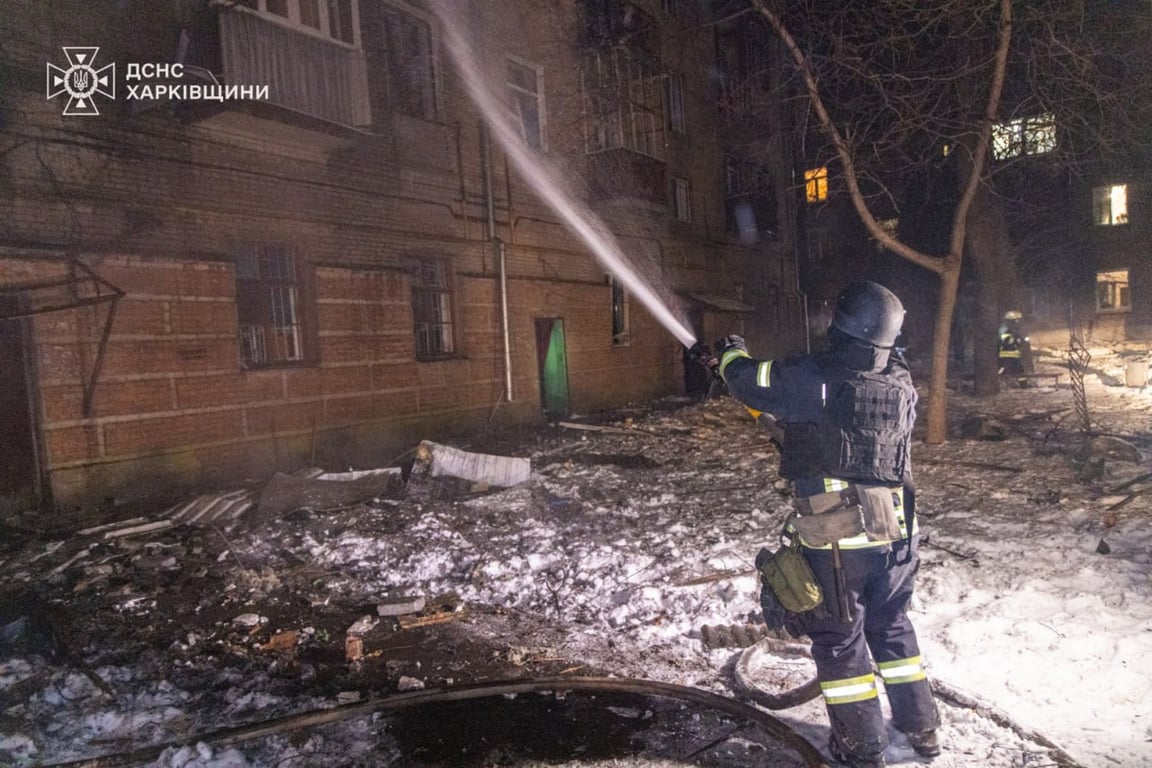 Удар по Києву 24 січня