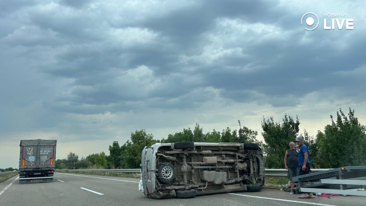 ДТП на трассе Киев-Одесса