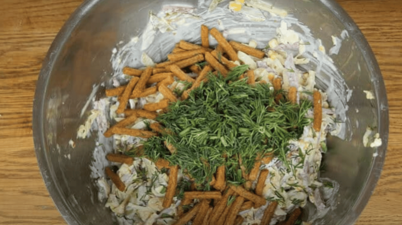 смачний Луцький салат, рецепт з Волині, кращий за Олівʼє