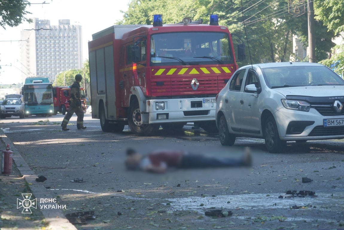 Наслідки атаки на Суми 3 червня