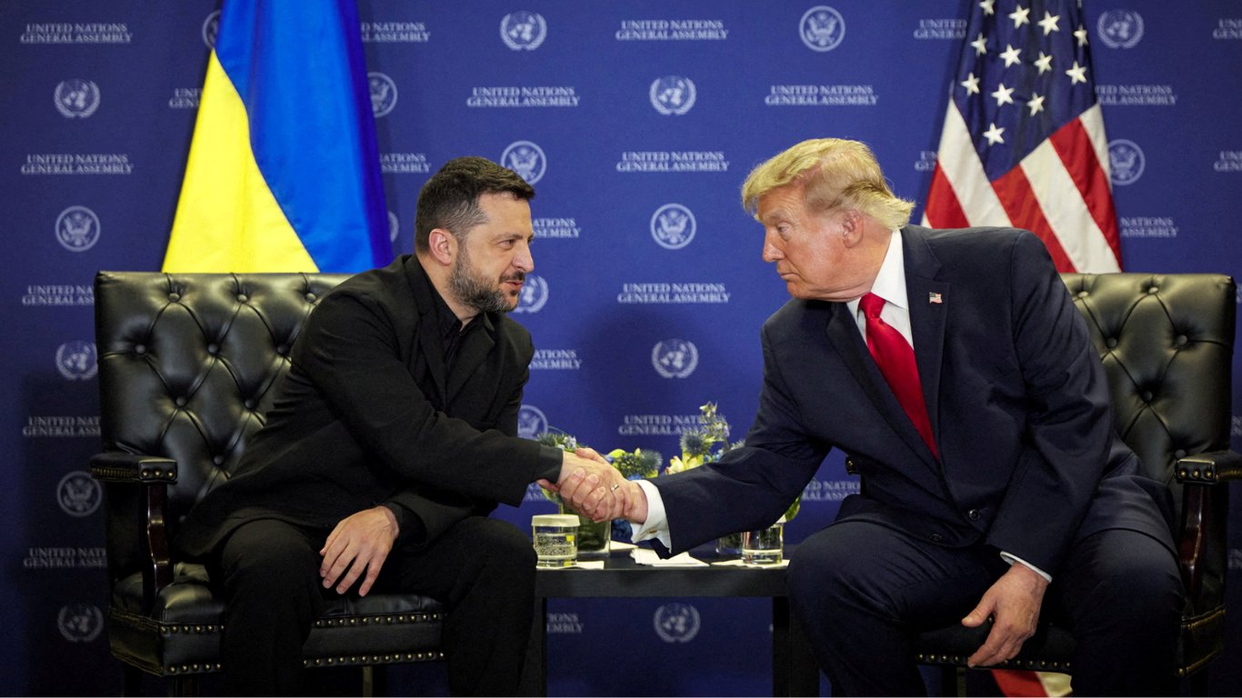 Владимир Зеленский и Дональд Трамп