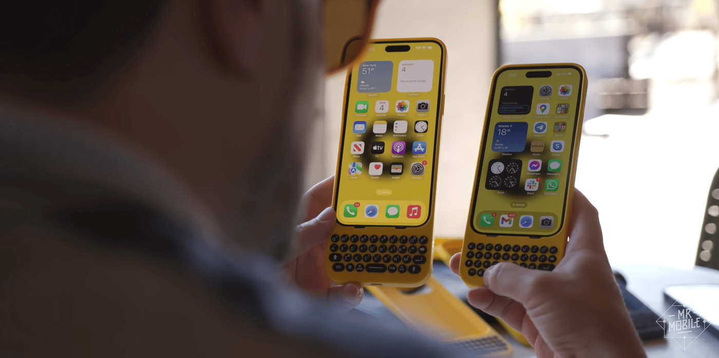 Чехол Clicks с физической клавиатурой для iPhone