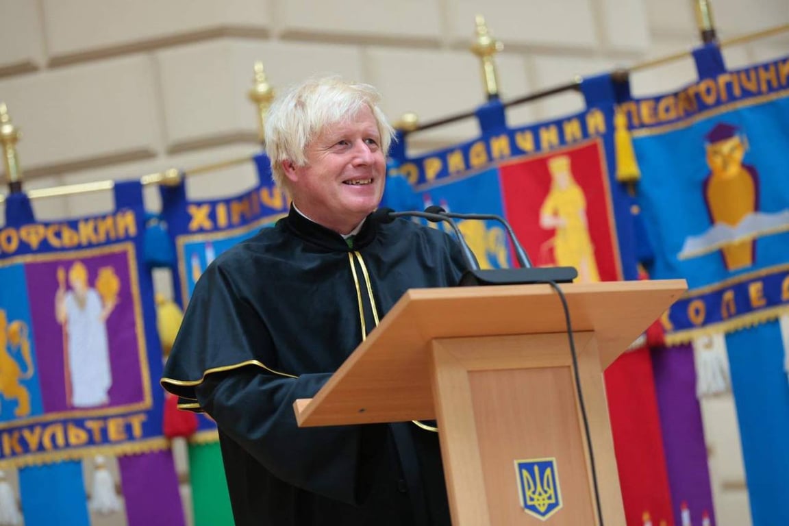 Борис Джонсон у Львові