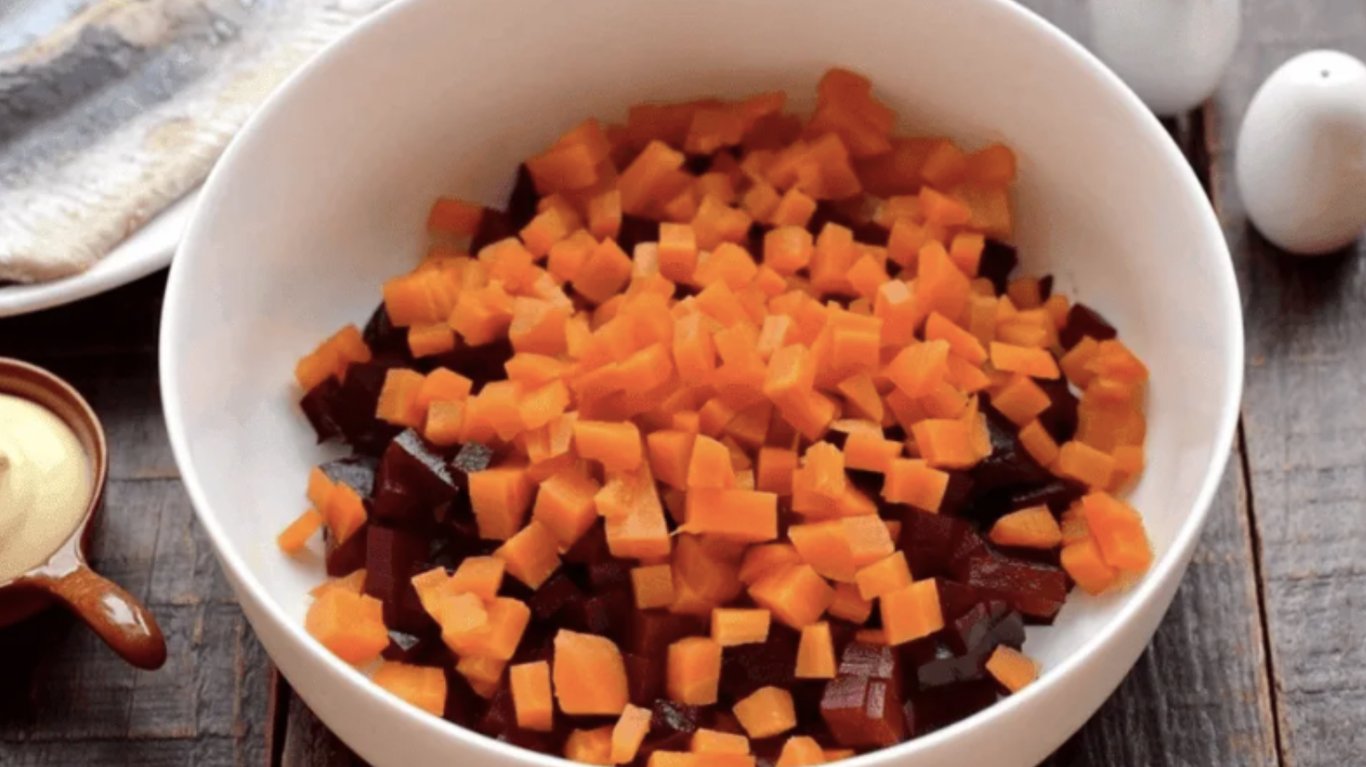 рецепт салата з оселедцем