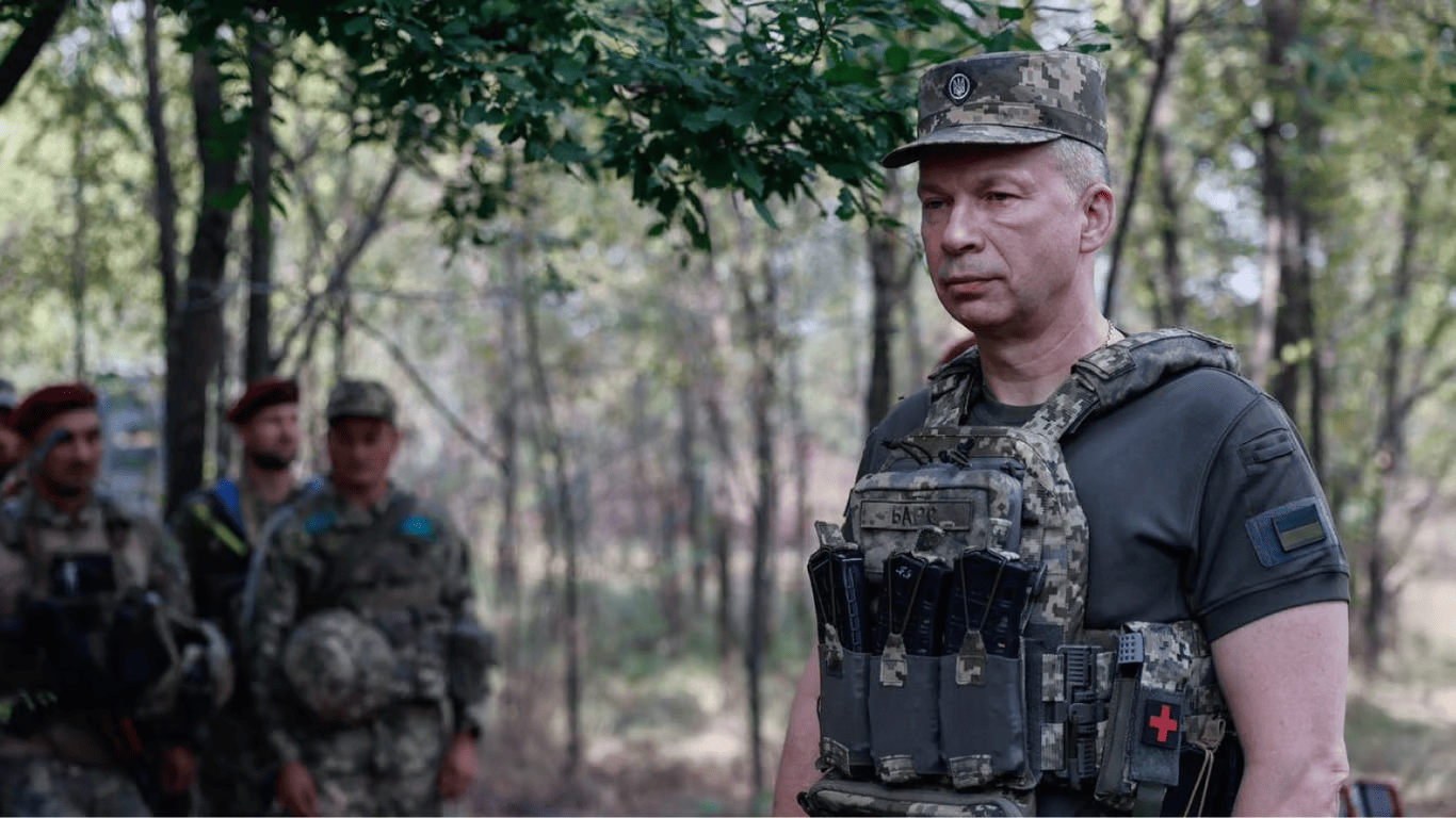 Командующий Сухопутными войсками ВСУ генерал-полковник Александр Сырский