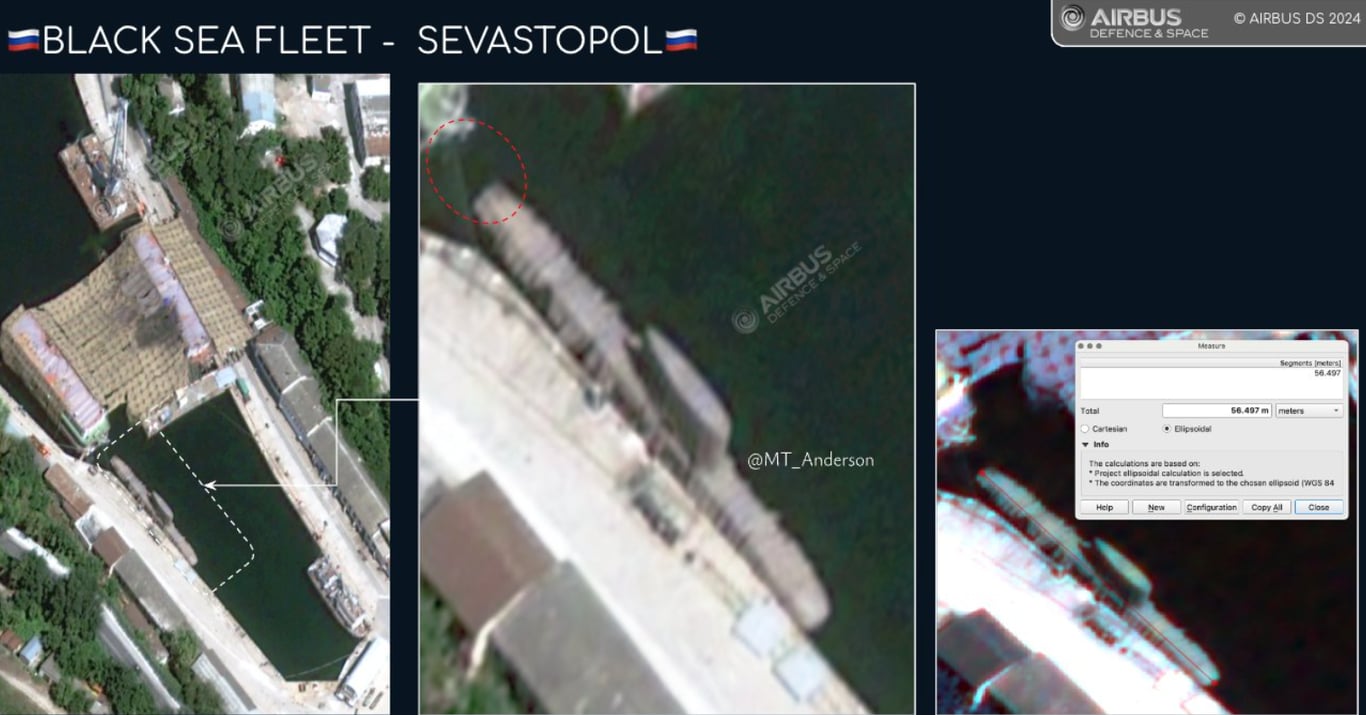 Росіяни встановили фейкови човен у Криму