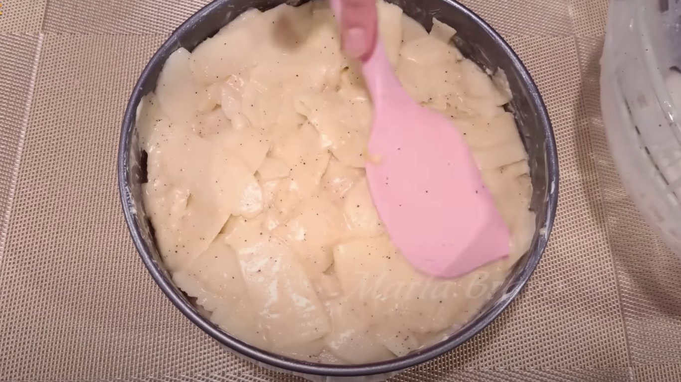 рецепт яблучного пирога