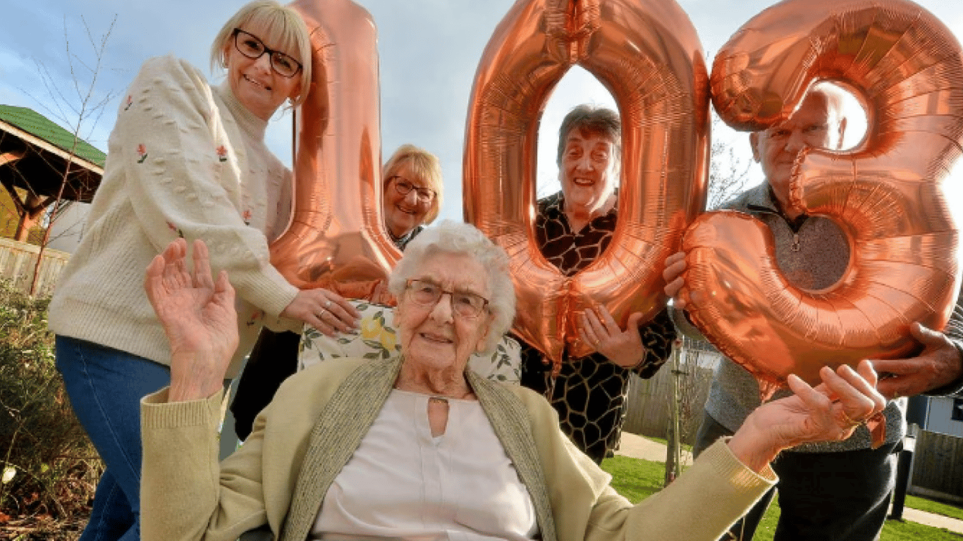 103-летняя британка раскрыла секрет своего долголетия