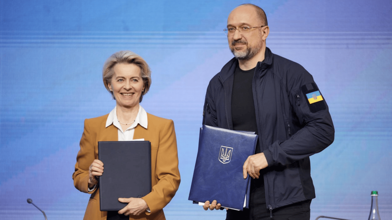 Денис Шмигаль і Урсула фон дер Ляєн підписали угоду щодо участі України в програмі ЄС "Єдиний ринок"
