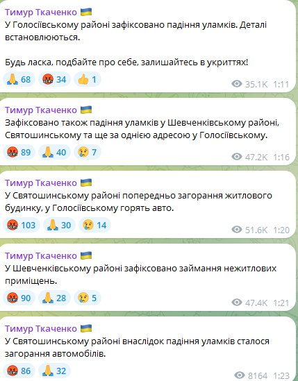 Нічна атака на Київ 24 квітня 2025 року