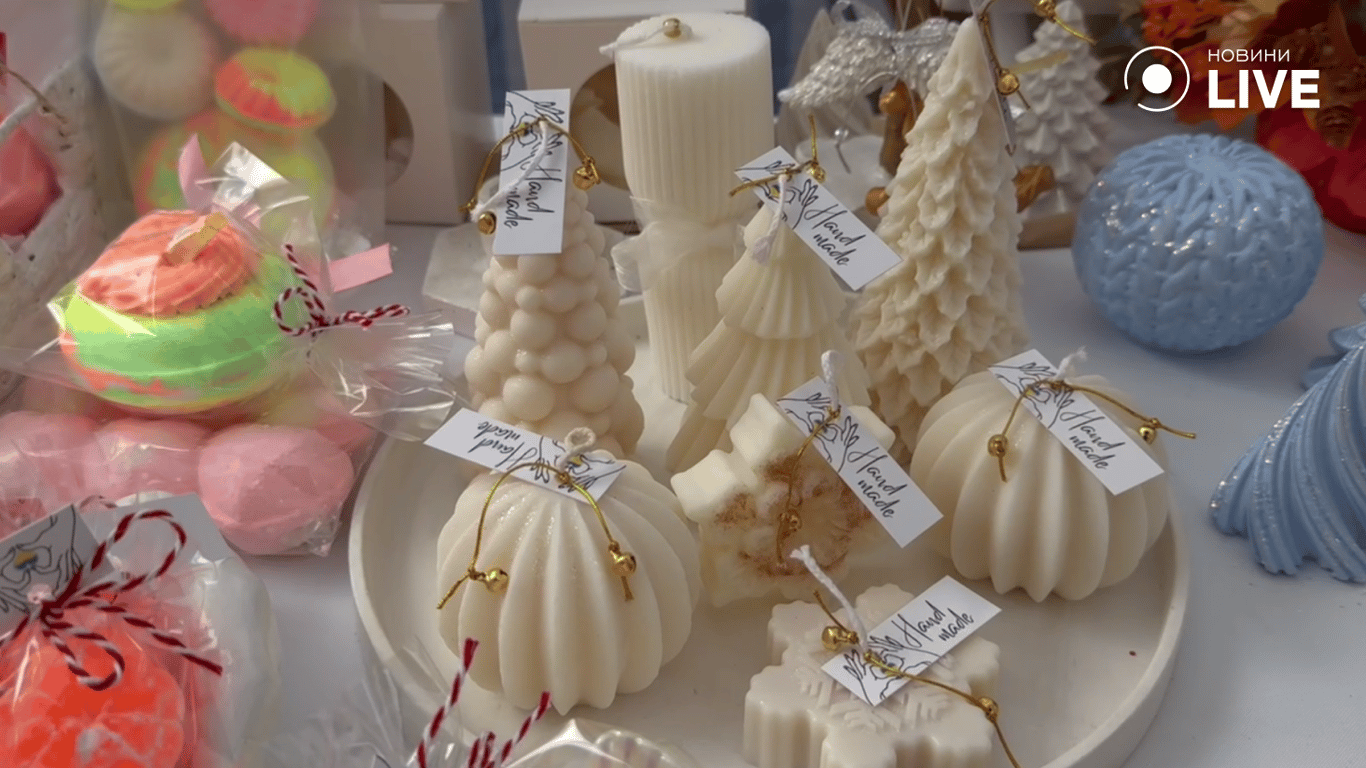 Власноруч виготовлені свічки